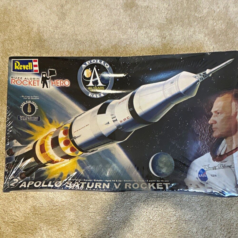 Revell Apollo Saturn V 1:144 Space Rocket Model Kit Skill 2